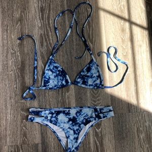Tie dye bikini